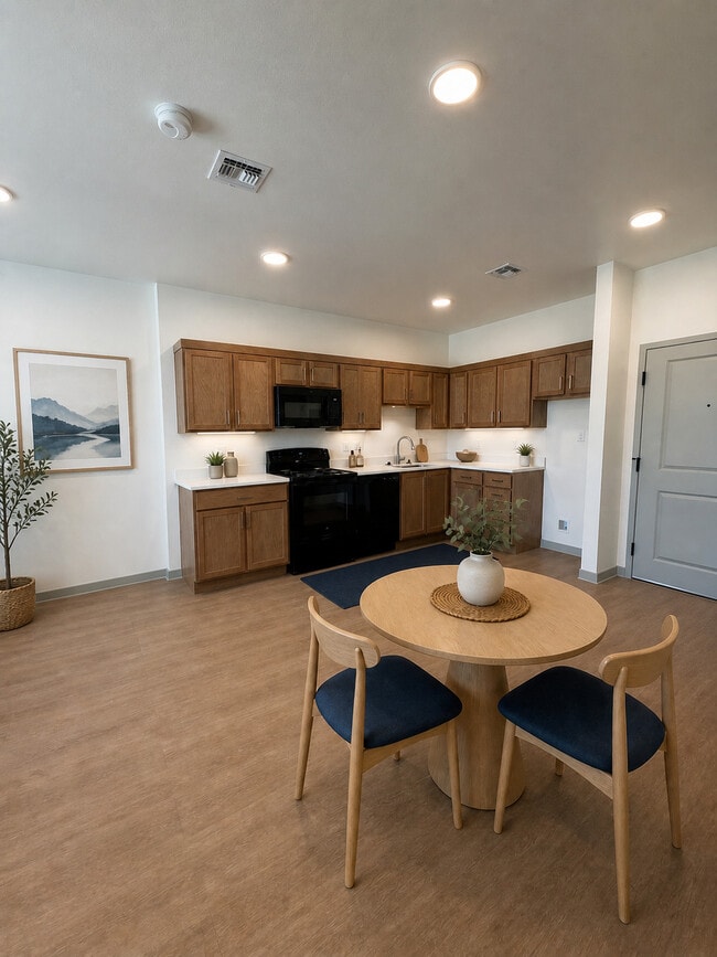 1 bedroom- Kitchen - Heritage West