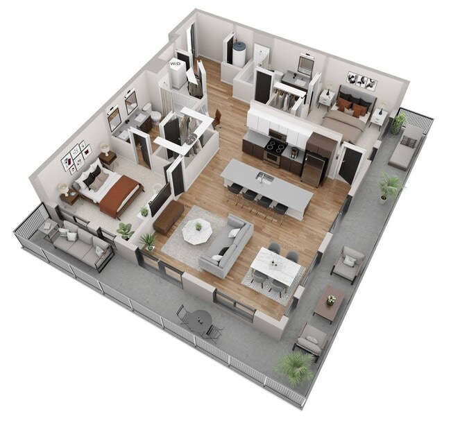 Floorplan - The Parallel