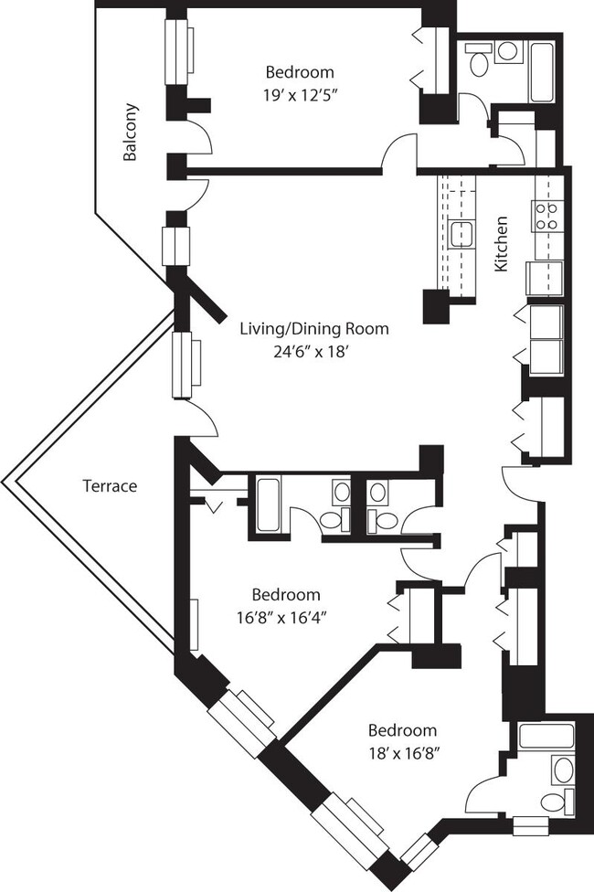 Floorplan - Portside Towers