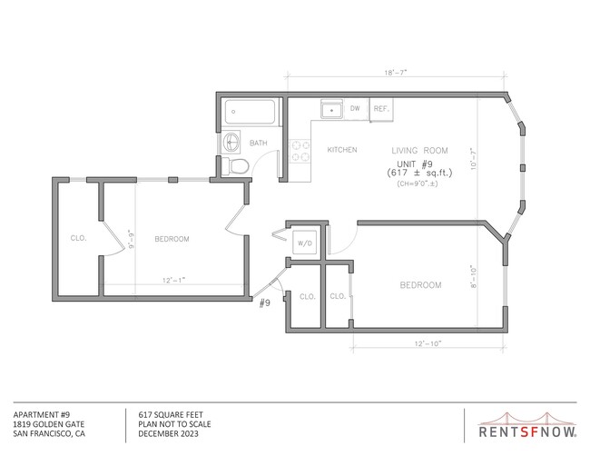 Floorplan - 1819 Golden Gate