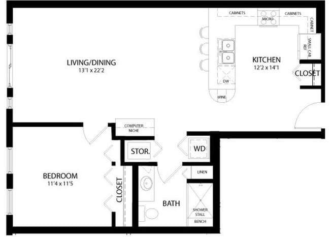 Floorplan - Central Station