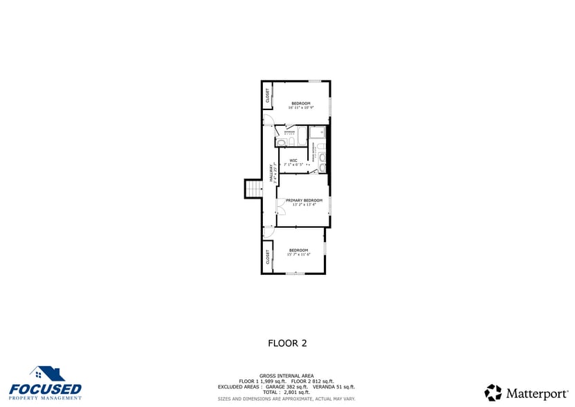 Floor Plan - 1105 N Monaco Street Pky