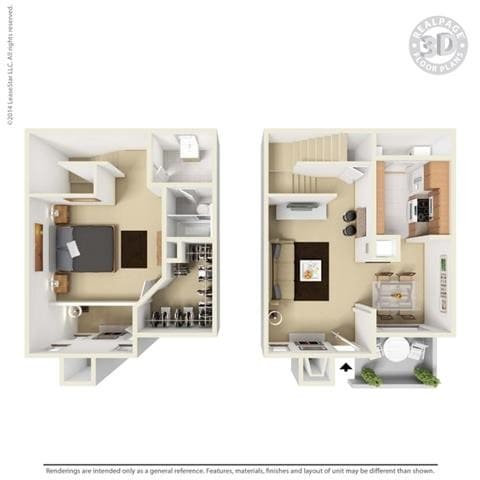 Floorplan - Aviare Place Apartments