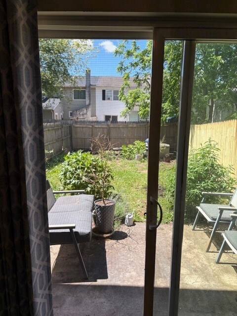 fenced in back yard - 434 Blaker Dr