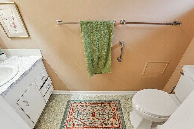 Half bath on ensuite bedroom #2 - 162 Denison Dr