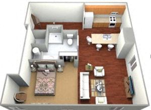 Floorplan - Kassenborg