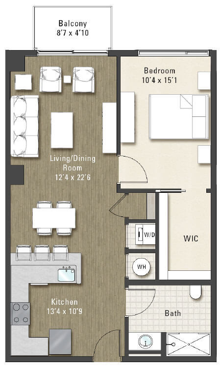 Floorplan - Stratus on Hudson