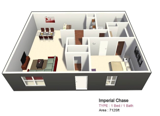 One Bed / One Bath - Imperial Chase
