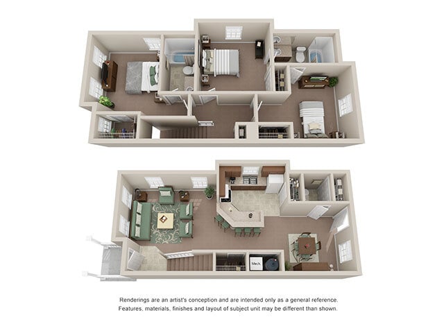 Floorplan - Ashley Midtown