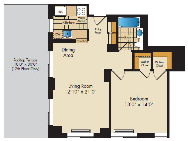 Floorplan - The Sagamore