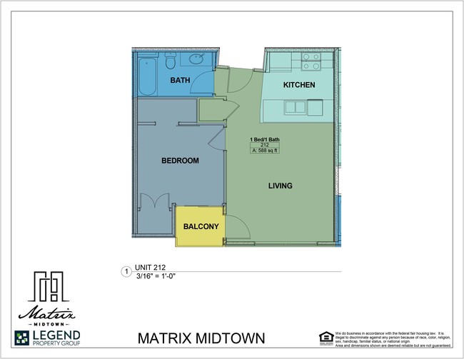 Floorplan - Matrix Midtown