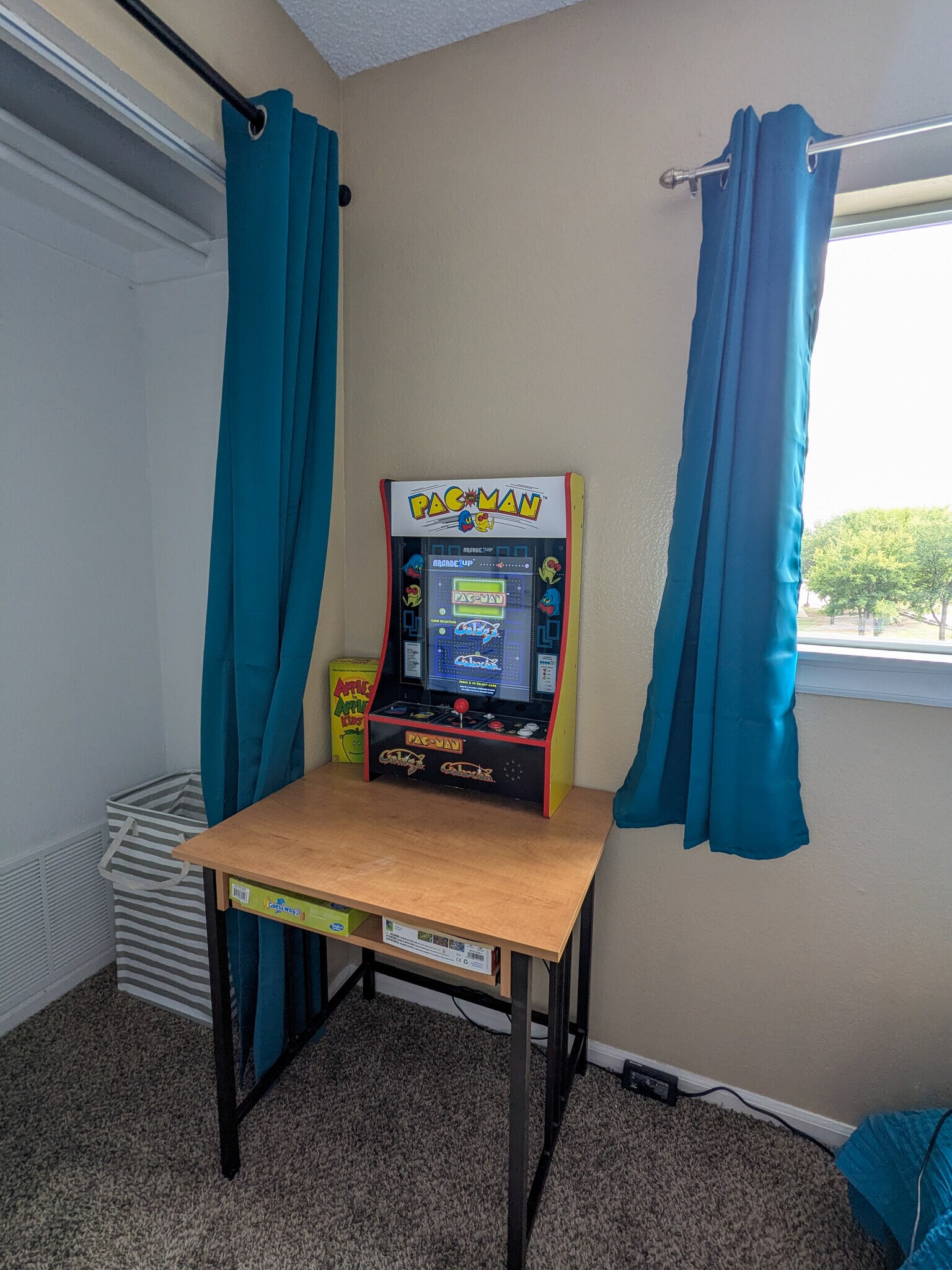 Desk Space With PacMan Arcade Game - 1909 Lavaca Ct