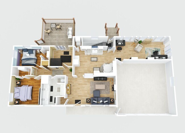3d layout - 246 Lake Heights
