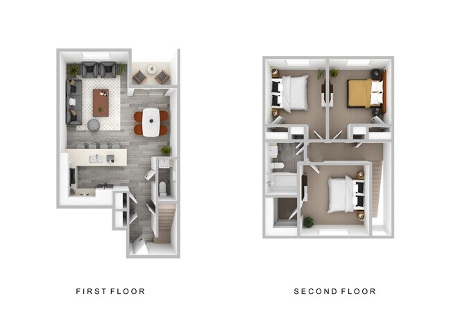 Floorplan - Evergreen Townhouses