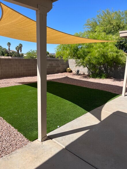 backyard - 7146 W Hunnington Dr