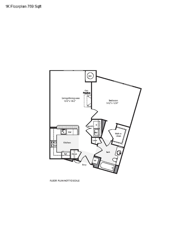 Floorplan - The Flats at Wheaton Station