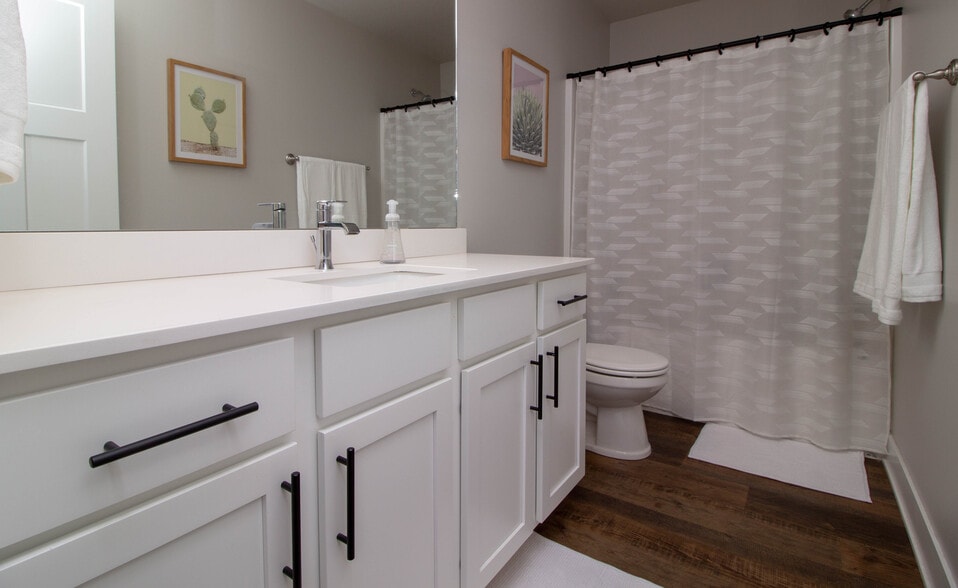 second floor full bathroom - 17119 Mistflower Ln