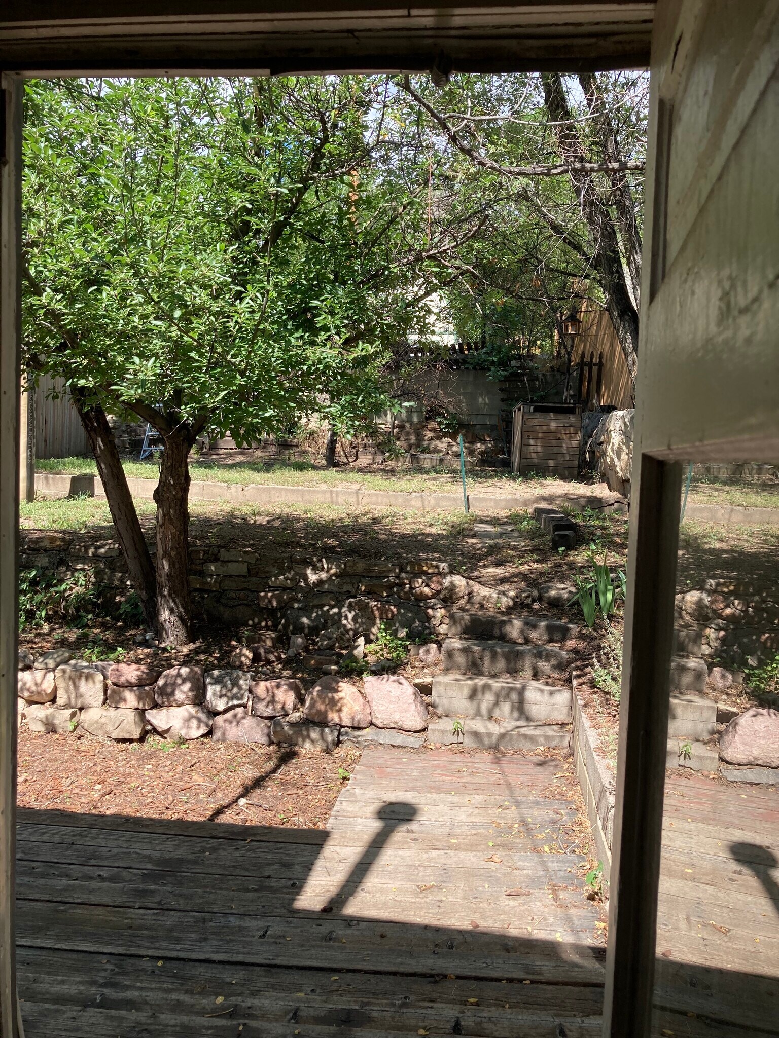 Back yard - 120 N Chestnut St