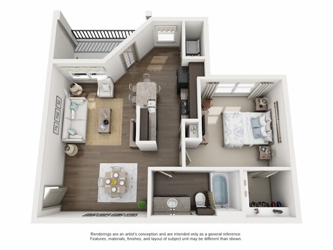 Floorplan - Volar Apartments