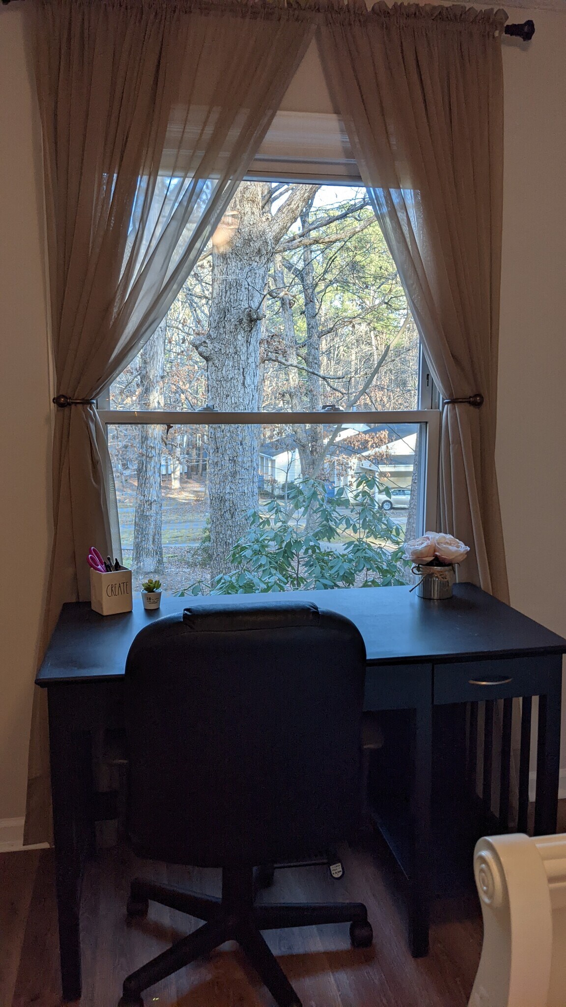 We have recently added a 2nd desk that is electric and can be standing - 4700 Cornwall Pl