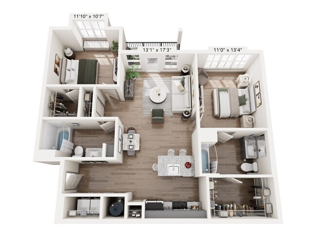 Floorplan - Montage West Lafayette