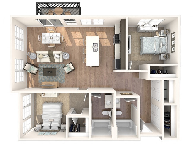 Floorplan - Glen Pond Addition