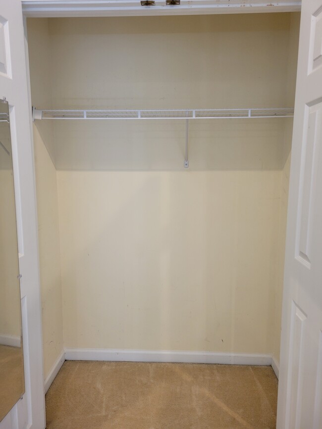 ... and a closet for hanging items - 205 Woodstone Dr