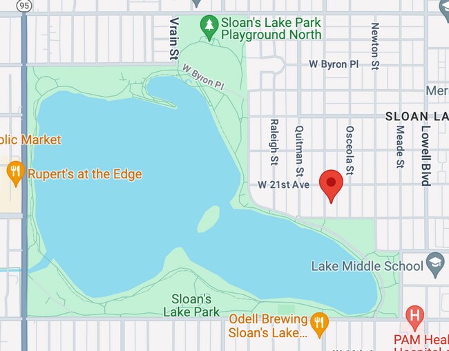 Building Photo - 2BD, 1BA Half-Duplex in Sloan's Lake with ...