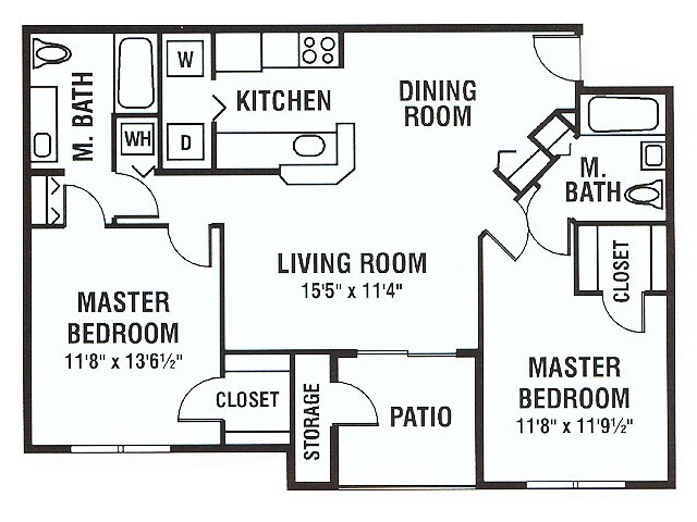 The Hibiscus | 2 Bed / 2 Bath - The Gables at Lakeside