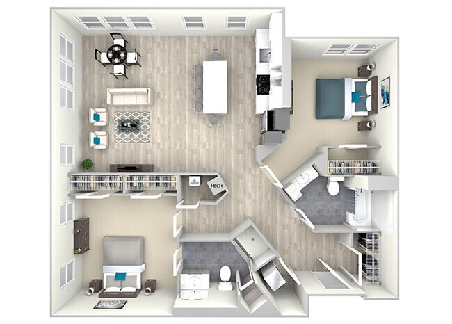 Floorplan - Nightingale Apartments