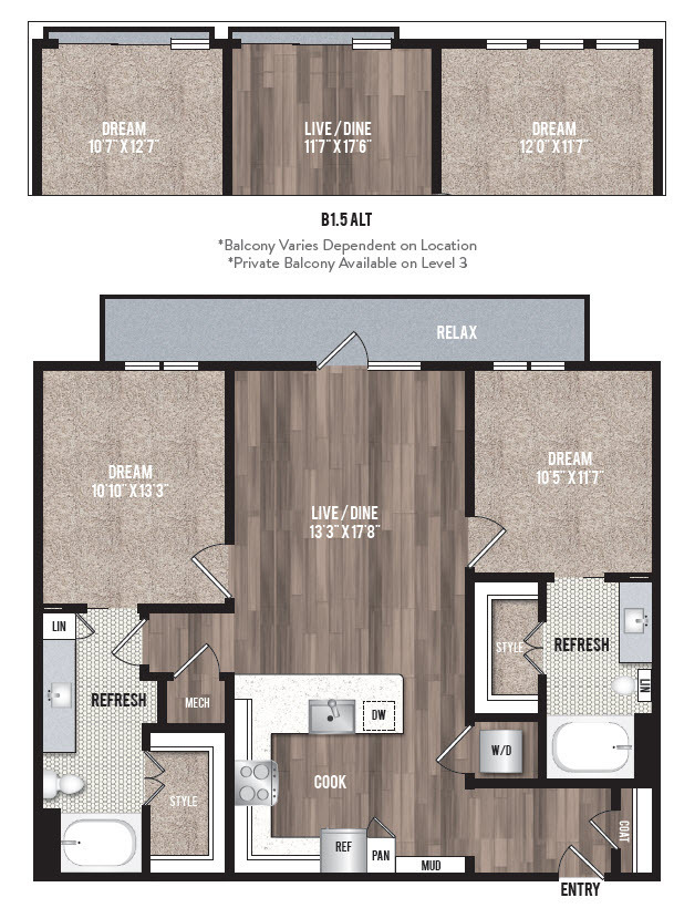 Floorplan - Victor Prosper