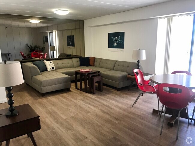 Deluxe Two Bedroom/One Bath Living Room