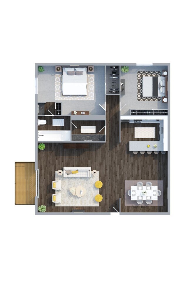Floorplan - Captains Table Apartments - NEW
