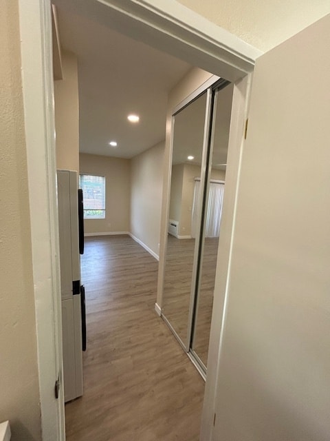 Closet and stackable w/d - 3950 Cleveland Ave