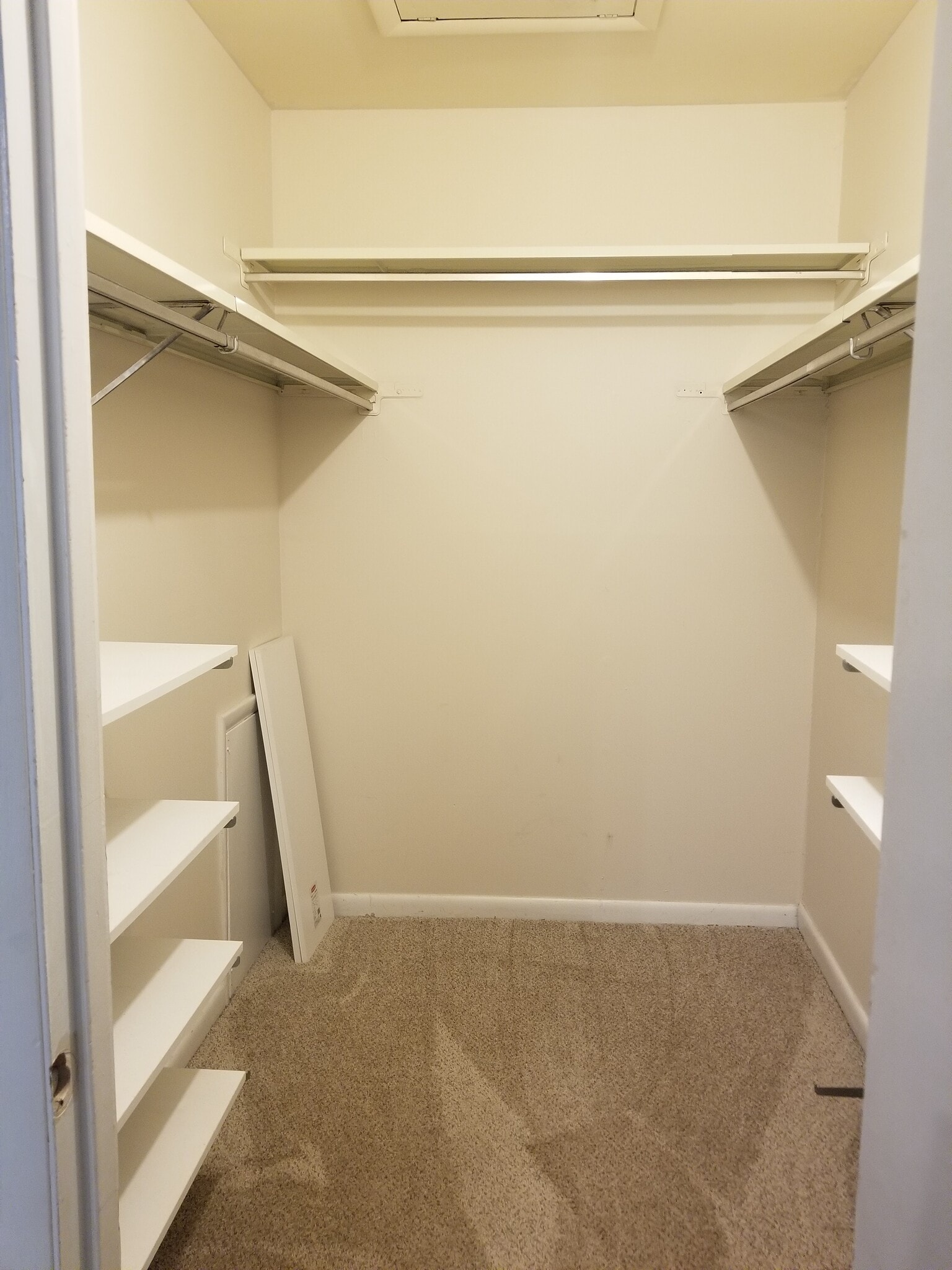 Walk-in closet in main bedroom - 12906 Poppy Seed Ct