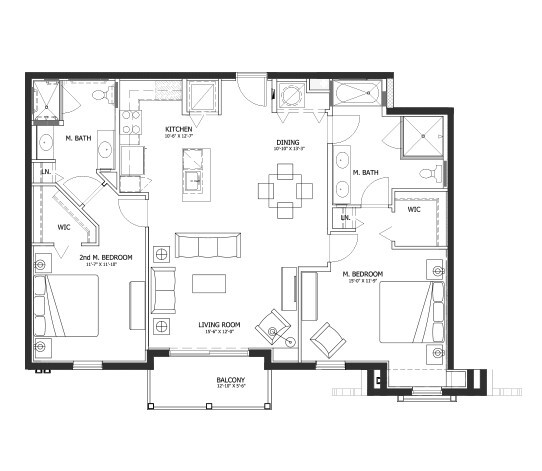 Floorplan - Azul Luxury Residences