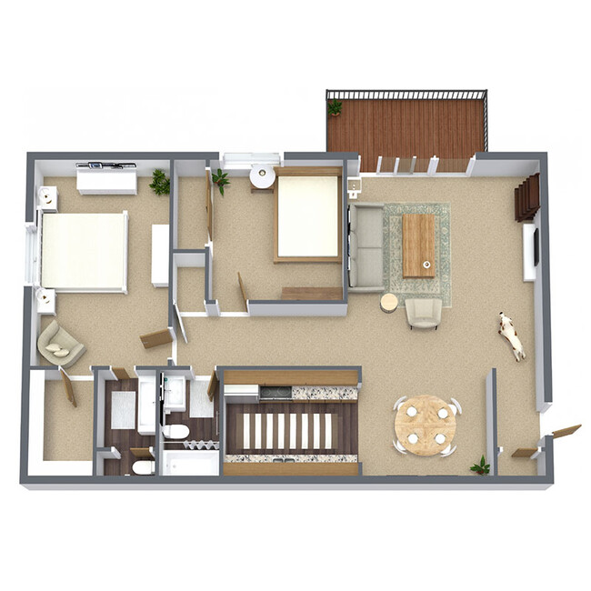 Victoria Floor plan - Fairlane at Aksarben