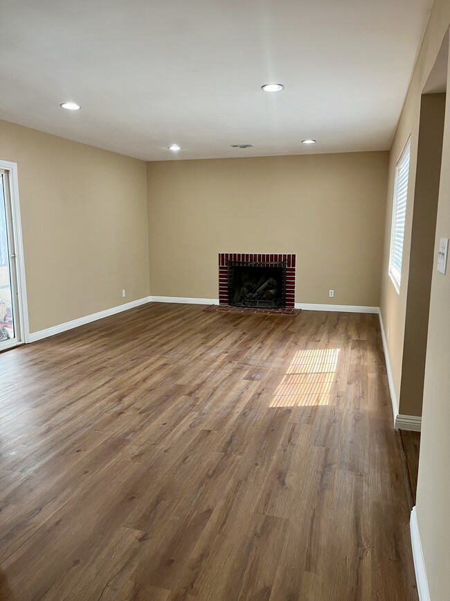 Living Room Fireplace - 8246 Beeman Ave