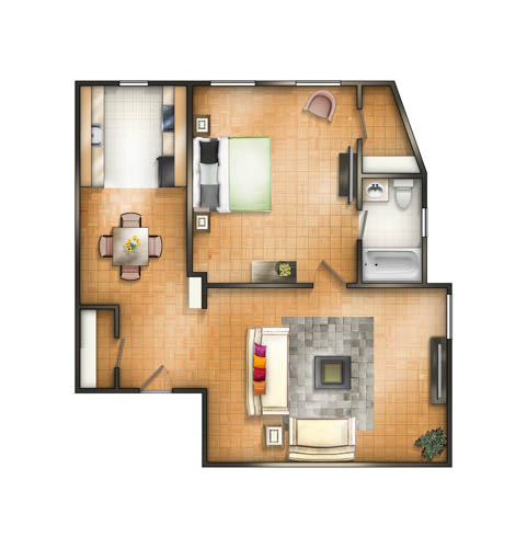 Floorplan - The Chesapeake