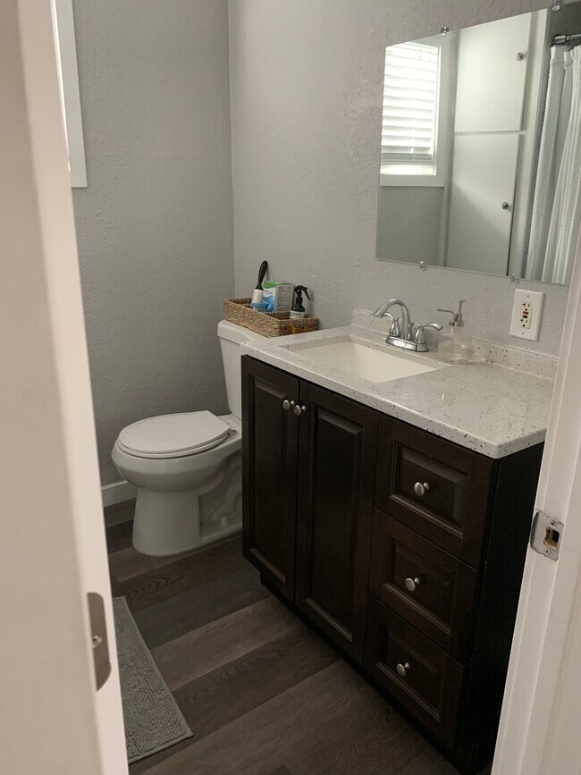 Bathroom with Vanity and Cabinets - 428 Hamilton St