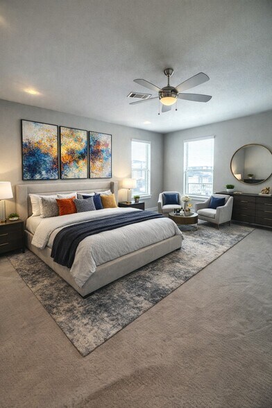 Master bedroom - 1310 Rancho Mirage Dr