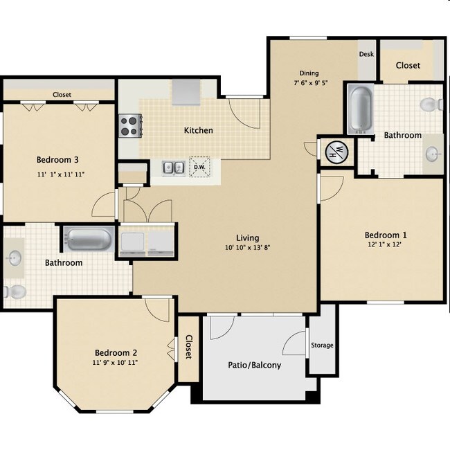 The Colony Luxury Apartments 4109 N John Stockbauer Dr Victoria TX