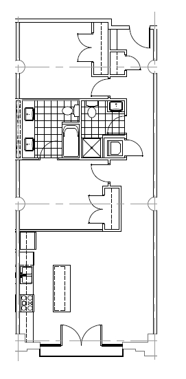 2BR/2BA - Chesapeake Lofts