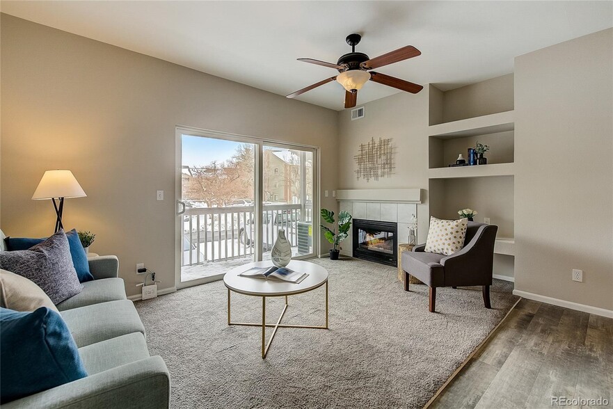 Natural light and a private balcony - 10784 W 63rd Pl