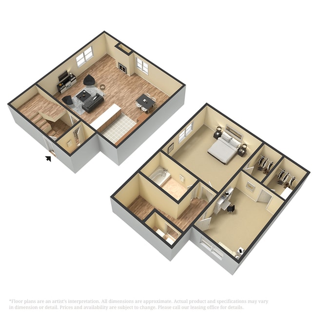Floorplan - Diamond Ridge Apartments