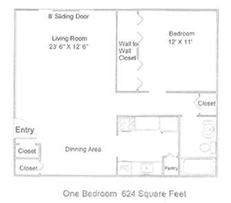 Floorplan - Greenbriar Hills Apartments