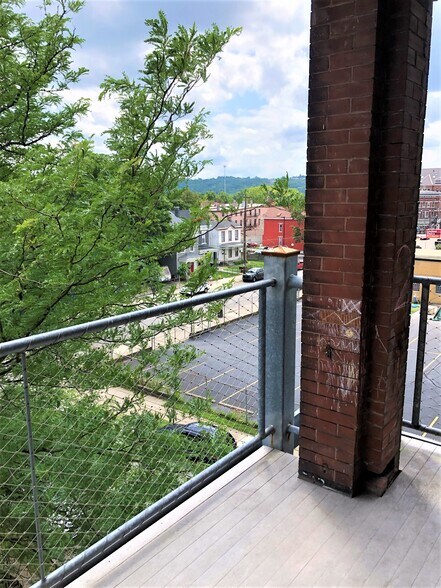 view from the balcony - 4210 Langland St