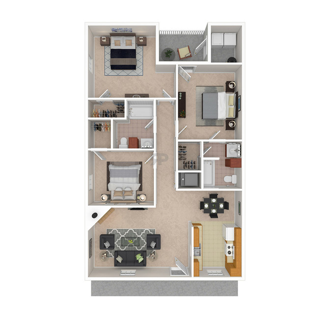 Floorplan - Spurlock North Apartments