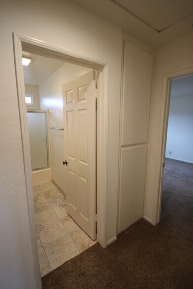 Linen Cabinets in Hallway - 119 Loma Vista St