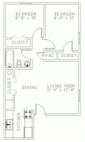 2 Bedroom Flat - Springfield Apartments